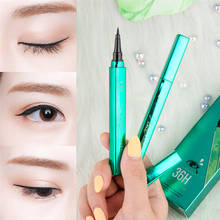 Qic lápis de olho preto de secagem rápida, 1 peça, delineador líquido para mulheres, maquiagem dos olhos, à prova d'água, ferramenta cosmética 2024 - compre barato