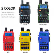 Baofeng-walkie-talkie UV-5R de doble banda, Radio portátil VHF UHF, transceptor UV 5R, transmisor de caza, 5W, 10km 2024 - compra barato