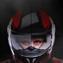Qiang-Película de lente Universal para casco de motocicleta, protector de visera antiniebla, accesorios de carreras, nuevo 2024 - compra barato