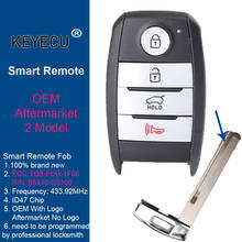 KEYECU Keyless-Go Smart Remote Key для Kia Sorento 2019 2020, Fob 433 МГц-ID47 Chip - FCC ID: TQ8-FOB-4F06 UMa PE - 95440-C6100 2024 - купить недорого