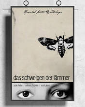 L326 THE SILENCE OF THE LAMBS Movie German Silk Fabric Poster Art Decor Indoor Painting Gift 2024 - buy cheap