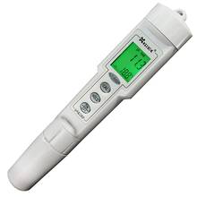 3in1 pH ORP Medidor de TEMPERATURA 0.0 -- 14.0pH Detector De Água de Oxidação-Redução Potencial Digital Tri-Medidor de Qualidade Da Água monitorar CT6821 2024 - compre barato