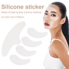 Parches de silicona antiarrugas para el cuidado de la piel, almohadillas reutilizables para la barbilla, Lifting facial Suave, antiarrugas, 5 uds. 2024 - compra barato