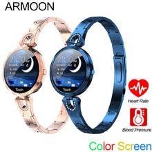 Fitness Bracelet AK15 Women Lady Shine Smart Watch Heart Rate Fitness Tracker Color Sport Call Passometer Alarm Android IOS Band 2024 - buy cheap