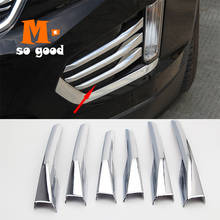 ABS Chrome For Cadillac XT5 2016 2017 2018 2019 2020 Car Head Front Fog Lamp Light Cover Trim Car Styling Exterior Accessories 2024 - buy cheap