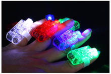 Finger laser light colorful flashing luminous ring party christmas LED balloon light luminous lantern wick lamp toy wholesale 2024 - buy cheap