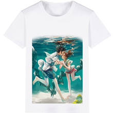 Spirited Away / A journey of Chihiro / Sen to Chihiro no Kamikakush-disfraz para adultos y niños, camiseta de manga corta 2024 - compra barato