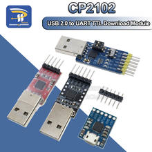 Módulo conversor serial de 6 pinos cp2102, usb 2.0 para ttl 485 232 uart módulo de substituição stc ft232 módulo adaptador 3.3v/5v de potência para arduino 2024 - compre barato