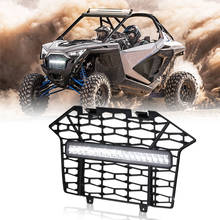 KEMIMOTO UTV RZR Front Bumper Mesh Grille Grill 2020 2021 2022 for Polaris RZR Pro XP / XP 4 2024 - buy cheap