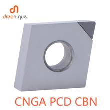 1PC CNGA Diamond PCD insert CBN Insert CNC lathe cutter indexable carbide inserts CNGA 12 turning tools 2024 - buy cheap