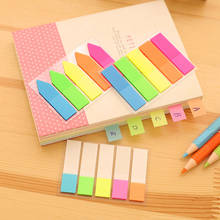 Kawaii Cute Rainbow Glitter Sticky Note Memo Pad School Sticker Notepad Post Planner Index Tab Stationery Office Decor Memopad 2024 - buy cheap