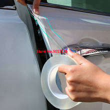 Car Door Transparent Stickers Edge Guards Anti-collision Strip Bumper Protector for Toyota Rav4 Rav-4 2017 2018 2019 2020 2021 2024 - compre barato