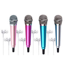 Mini micrófono PORTÁTIL ESTÉREO de 3,5mm, accesorio de Audio para teléfono móvil, Karaoke, KTV, 2 uds., gran oferta 2024 - compra barato
