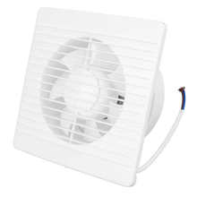 Настенный Вентилятор, настенный вытяжной вентилятор с 7 лопастями, вентилятор с обратным клапаном для кухни, ванной комнаты, 220 В 2024 - купить недорого
