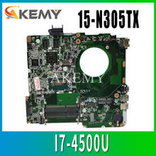 Laptop motherboard para HP 15-N 15-N305TX DA0U83MB6E0 737986-001 737986-501 com I7-4500U completa tesed 2024 - compre barato