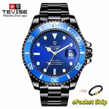 TEVISE Men Mechanical Watches Automatic Waterproof Stainless Steel Men Business Gold Quzrtz Wristwatches Relogio Masculino 2020 2024 - buy cheap