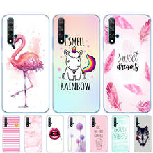 Funda trasera de silicona para teléfono Huawei Nova 5 T, carcasa suave de TPU para Nova5T 5 T YAL-L21, 6,26 pulgadas 2024 - compra barato