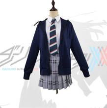 DARLING in the FRANXX-Disfraz de ICHIGO para mujer, uniforme escolar, conjunto completo, código: 015 2024 - compra barato
