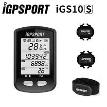 I GPS-порт iGS10S GPS велосипедный компьютер Спидометр Секундомер беспроводной ANT + Bluetooth 4,0 IPX6 Водонепроницаемый непромокаемый 2024 - купить недорого