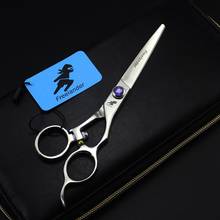 Парикмахерские ножницы 440C, поворотные с вращающейся ручкой, 6 дюймов, для стрижки волос 2024 - купить недорого