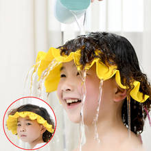 Adjustable Baby Shampoo Hat Eyes Protect Rain Shower Cap Shield Waterproof Newborn Bathing Shower Cap Kid Shampoo Visor Hats 2024 - buy cheap