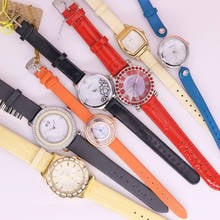 ¡Venta! Julius-reloj de cuarzo japonés para hombre y mujer, cronógrafo de hora a la moda, de cuero Real, sin caja 2024 - compra barato