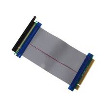 Высокое качество Новый PCIe 16X PCI Express PCI-E 16X к 16X переходник расширитель карты гибкий кабель Прямая поставка 2024 - купить недорого