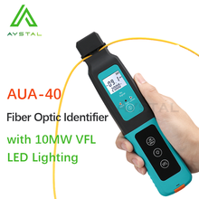 Identificador ótico vivo da fibra do identificador da fibra ótica de comptyco AUA-40 com construído no localizador visual 800-1700nm da falha de 10mw mm 2024 - compre barato
