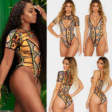 Bikinis estampados para mujer, bañador de una pieza, dos piezas, traje de baño dividido, talla grande, Bikini Sexy de grano de leopardo 2024 - compra barato