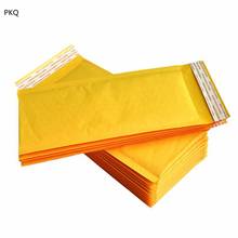 Envelopes acolchoados da bolha do empacotamento do correio do amarelo do auto do estilo longo dos sacos da bolha do papel de embalagem dos pces 50 2024 - compre barato
