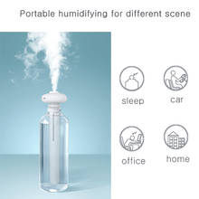 White Adjustable Height Donut USB Humidifier Ultrasonic Mist Maker Portable Aroma Diffuser For Home Office Air Humidifiers 2024 - buy cheap