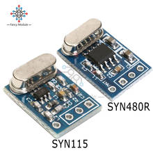 Juego de módulo receptor y transmisor inalámbrico, 433MHz, módulo transmisor SYN115 con módulo receptor SYN480R, Chip Ask/OOK PCB 2024 - compra barato