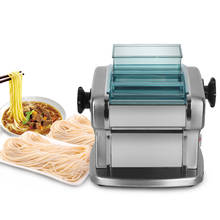Electric Two Cutters Noodle Pasta Maker Stainless Steel Lasagne Spaghetti  Machine 135W 5kg/h Output IT-FKM2 2024 - buy cheap