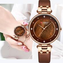 CURREN Women Watches Top Brand Luxury Stainless Steel Strap Wristwatch for Women Rose Clock Stylish Quartz Ladies Watch 2024 - buy cheap