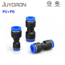 1PCS Pneumatic Fittings PU/PG 4mm 6mm 8mm Straight Push in Fitting Air Quick Connector Plug Socket Air Water Hose Tube Fittings 2024 - buy cheap