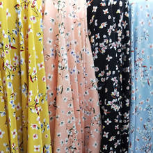 Stretchy Chiffon Dress Fabric Party Holiday Skirt Cloth DIY Sewing Fabric 2024 - buy cheap