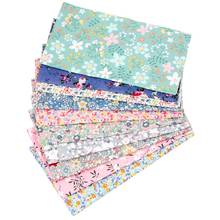 Pure Cotton Fabric Flowers Printed Cloth Sheets DIY Crafts Supplies Handmade Masks Bags Dress Making Materials 45*150cm 1pc 2024 - buy cheap