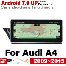 Car GPS Navi Map HD Screen Stereo Android For Audi A4 8K 2009 2010 2011 2012 2013 2014 2015 MMI Multimedia Player Auto Radio 2024 - buy cheap
