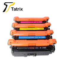 Tatrix Premium Compatible Laser Color Toner Cartridge CE250A CE251A CE252A CE253A 504A for HP CP3525 CP3525N CP3525DN Printer 2024 - buy cheap