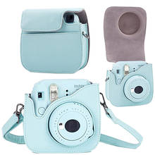 Leather Camera Strap Bag Case Cover Pouch Protector Shoulder Strap For Polaroid Photo Camera For Fuji Fujifilm Instax Mini8 8+ 9 2024 - buy cheap