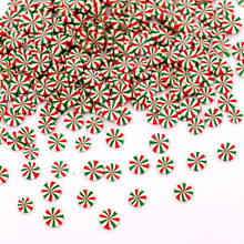 Цветной конфеты ломтики посыпка для поставки слаймов Игрушка полимерная глина Подвески Аксессуары к тому же муку пушистой Clear Slime 2024 - купить недорого