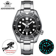 Addyes-Reloj de buceo SBDX001 con bisel de cerámica, dispositivo mecánico de acero azul superbrillante, 300M, BGW9, zafiro, 316L 2024 - compra barato
