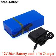 Paquete de batería recargable Universal de iones de litio, 12V/11,1 V, 20000mAh, 18650, 12,6 v, cámara cctv + cargador 1A 2024 - compra barato