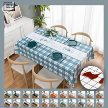 Mantel de mármol para mesa de comedor, mantel Rectangular impermeable de PVC, mantel antimanchas 2024 - compra barato