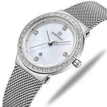 NAVIFORCE-relojes de marca de lujo para mujer, pulsera de acero inoxidable, clásico, femenino 2024 - compra barato