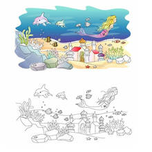 ZhuoAng Strange Underwater World Clear Stamps For DIY Scrapbooking/Card Making/Album Decorative Silicone Stamp Crafts 2024 - buy cheap