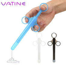 VATINE Sex Toys for Couples Syringe Enema Injector Anal Vagina Clean Tools Adult Products Lube Launcher Lubricant Applicator 2024 - buy cheap
