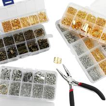 DIY Jewelry Findings Set Copper Wire/Open Jump Rings/Lobster Clasp/Earring Hooks For DIY Jewelry Making Supplies Kit 2024 - buy cheap