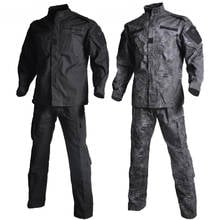 Ropa de camuflaje Multicam para hombre, traje táctico Ghillie, uniforme de entrenamiento de combate del Ejército, ropa de Paintball Airsoft 2024 - compra barato