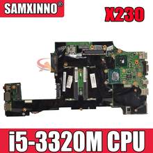 LDB-2 MB 11232-1 For Lenovo ThinkPad X230 X230i laptop motherboard with CPU i5-3320M SR0MY 100% Fully Tested 2024 - buy cheap